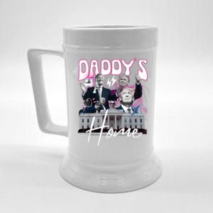 Funny Daddys Home Trump 90s Bootleg Style Beer Stein