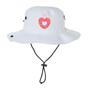 Funny Donut Heart His Donut Valentines Day Partner Gift Meaningful Gift Legacy Cool Fit Booney Bucket Hat