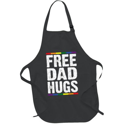Free Dad Hugs Lgbt Supports Happy Pride Month Apron