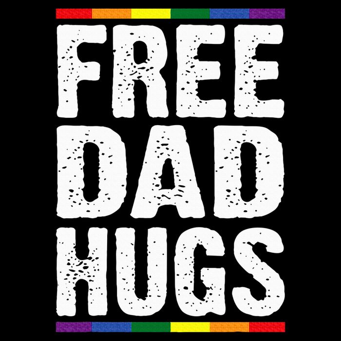 Free Dad Hugs Lgbt Supports Happy Pride Month Sustainable Bucket Hat
