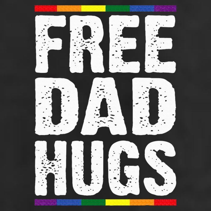 Free Dad Hugs Lgbt Supports Happy Pride Month Adult Drive Performance Visor