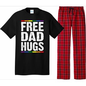 Free Dad Hugs Lgbt Supports Happy Pride Month Pajama Set