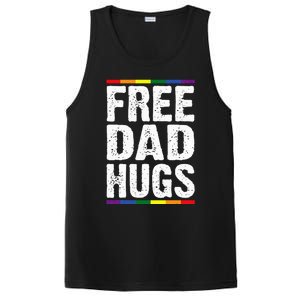 Free Dad Hugs Lgbt Supports Happy Pride Month PosiCharge Competitor Tank