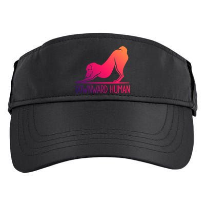 Funny Downward Hu Dog Yoga Design Cool Anime Print Meaningful Gift Adult Drive Performance Visor