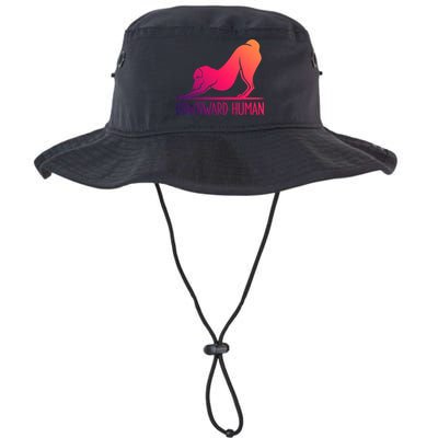 Funny Downward Hu Dog Yoga Design Cool Anime Print Meaningful Gift Bucket Hat