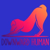 Funny Downward Hu Dog Yoga Design Cool Anime Print Meaningful Gift 16 in Basic Backpack