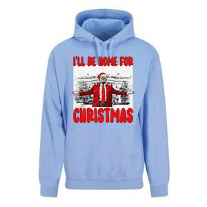 Funny DaddyS Home Trump I’Ll Be Home For Christmas 2024 Unisex Surf Hoodie