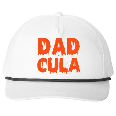 Funny Dadcula Halloween Dad Dracula Costume Momster matching Snapback Five-Panel Rope Hat