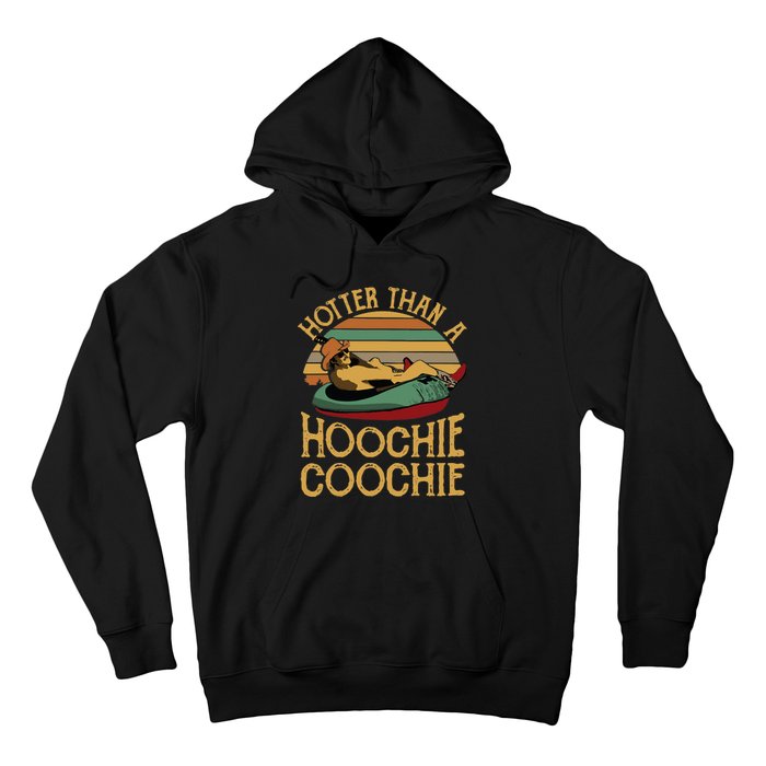 Funny Daddy Hotter Than A Hoochie Coochie Hoodie