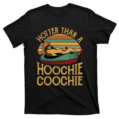 Funny Daddy Hotter Than A Hoochie Coochie T-Shirt