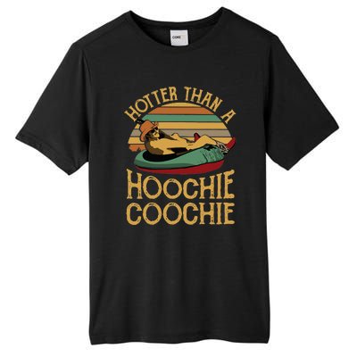 Funny Daddy Hotter Than A Hoochie Coochie Tall Fusion ChromaSoft Performance T-Shirt