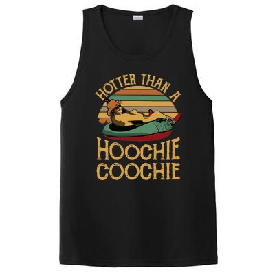 Funny Daddy Hotter Than A Hoochie Coochie PosiCharge Competitor Tank