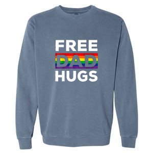 Free Dad Hug Garment-Dyed Sweatshirt