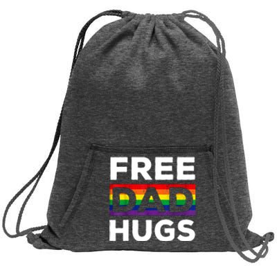 Free Dad Hug Sweatshirt Cinch Pack Bag