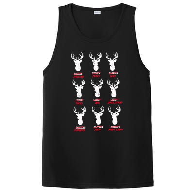 Funny Deer Hunters Santa's Reindeer Great Gift Deer Cuisine Funny Gift PosiCharge Competitor Tank