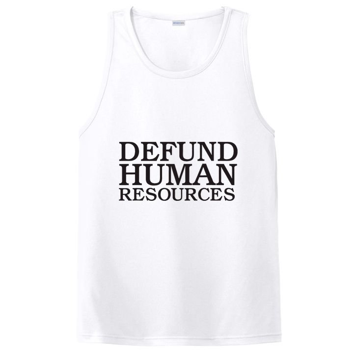 Funny Defund Human Resources Meme PosiCharge Competitor Tank