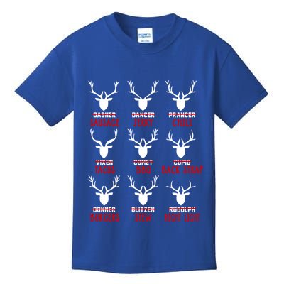 Funny Deer Hunting Hunters All Of Santa's Reindeer Funny Gift Kids T-Shirt