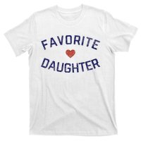 Favorite Daughter Heart Distressed Vintage Faded Classic T-Shirt