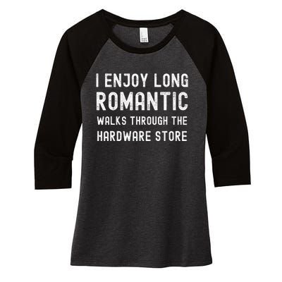 Funny Dad Handyman Hardware Store Tools Fathers Day Women's Tri-Blend 3/4-Sleeve Raglan Shirt