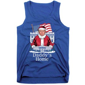 Funny DaddyS Home Trump Christmas 2024 Trump Santa 2024 Gift Tank Top