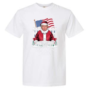 Funny DaddyS Home Trump Christmas 2024 Trump Santa 2024 Gift Garment-Dyed Heavyweight T-Shirt