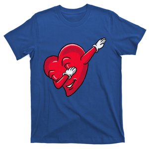 Funny Dabbing Heart Valentines Giftgifthip Hop Dance Funny Gift T-Shirt