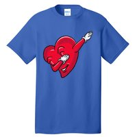 Funny Dabbing Heart Valentines Giftgifthip Hop Dance Funny Gift Tall T-Shirt