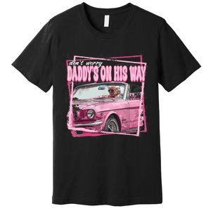 Funny Daddys Home Trump Pink 2024 Take America Back 2024 Premium T-Shirt