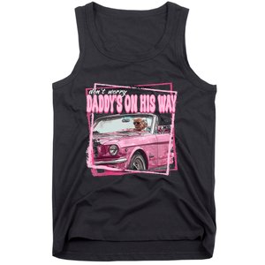 Funny Daddys Home Trump Pink 2024 Take America Back 2024 Tank Top