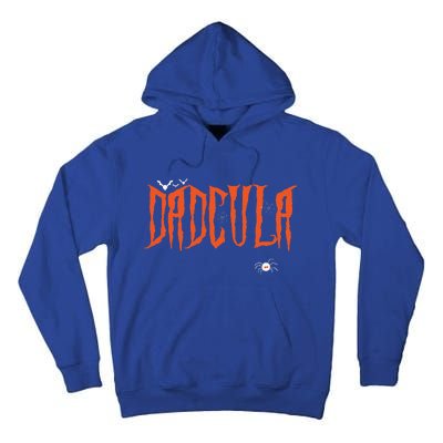 Funny Dadcula Halloween Dad Dracula Costume Momster Matching Tall Hoodie