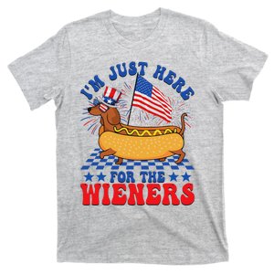 Funny Dachshund Hotdog 4th Of July T-Shirt