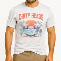 Funny Dirty Heads Retro Beach Performance Shirt