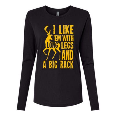 Funny Deer Hunting Quote Gift For Hunters Womens Cotton Relaxed Long Sleeve T-Shirt