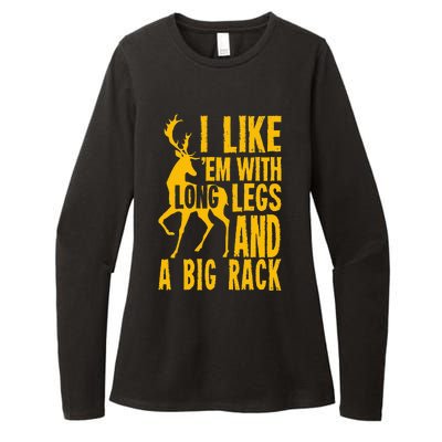 Funny Deer Hunting Quote Gift For Hunters Womens CVC Long Sleeve Shirt