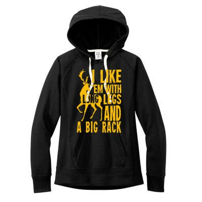 Funny Deer Hunting Quote Gift For Hunters Women's Fleece Hoodie