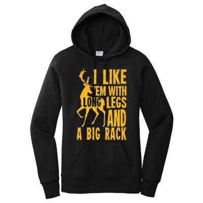 Funny Deer Hunting Quote Gift For Hunters Women's Pullover Hoodie