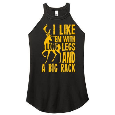 Funny Deer Hunting Quote Gift For Hunters Women’s Perfect Tri Rocker Tank