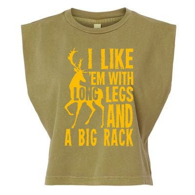 Funny Deer Hunting Quote Gift For Hunters Garment-Dyed Women's Muscle Tee