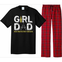 Father dad her protector forever funny Dad Pajama Set