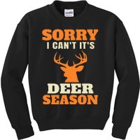 Funny Deer Hunting Saying Joke Kids Sweatshirt