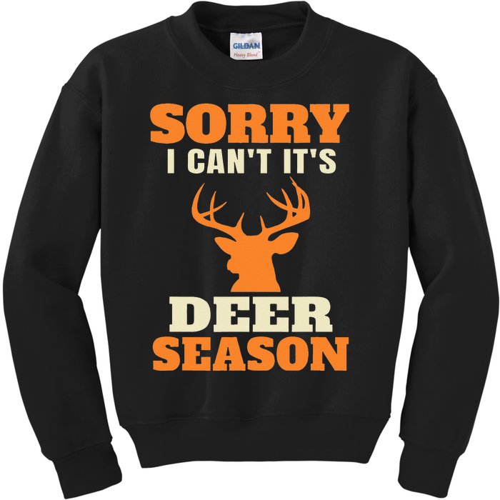 Funny Deer Hunting Saying Joke Kids Sweatshirt