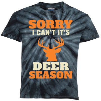 Funny Deer Hunting Saying Joke Kids Tie-Dye T-Shirt