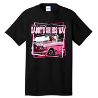 Funny Daddys Home Trump Pink 2024 Take America Back 2024 Tall T-Shirt