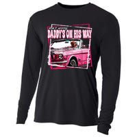 Funny Daddys Home Trump Pink 2024 Take America Back 2024 Cooling Performance Long Sleeve Crew