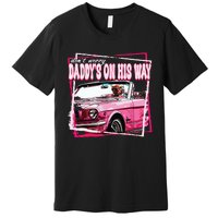 Funny Daddys Home Trump Pink 2024 Take America Back 2024 Premium T-Shirt