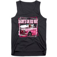 Funny Daddys Home Trump Pink 2024 Take America Back 2024 Tank Top