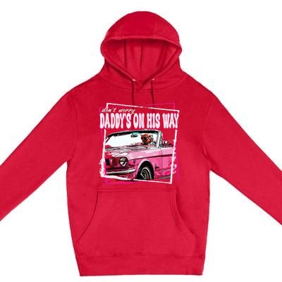 Funny Daddys Home Trump Pink 2024 Take America Back 2024 Premium Pullover Hoodie