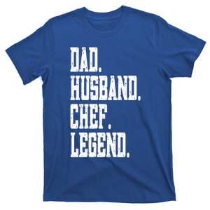 Funny Dad Husband Chef Legend Funny Gift T-Shirt