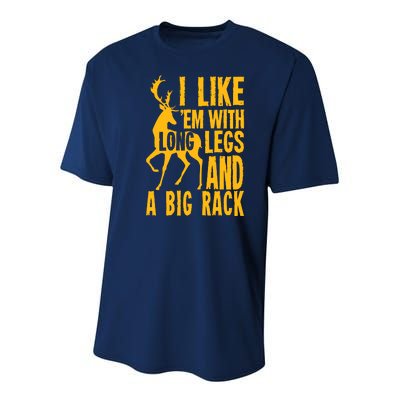 Funny Deer Hunting Quote Gift For Hunters Youth Performance Sprint T-Shirt