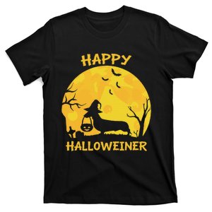 Funny Dachshund Halloween Costume for Dog Lovers T-Shirt